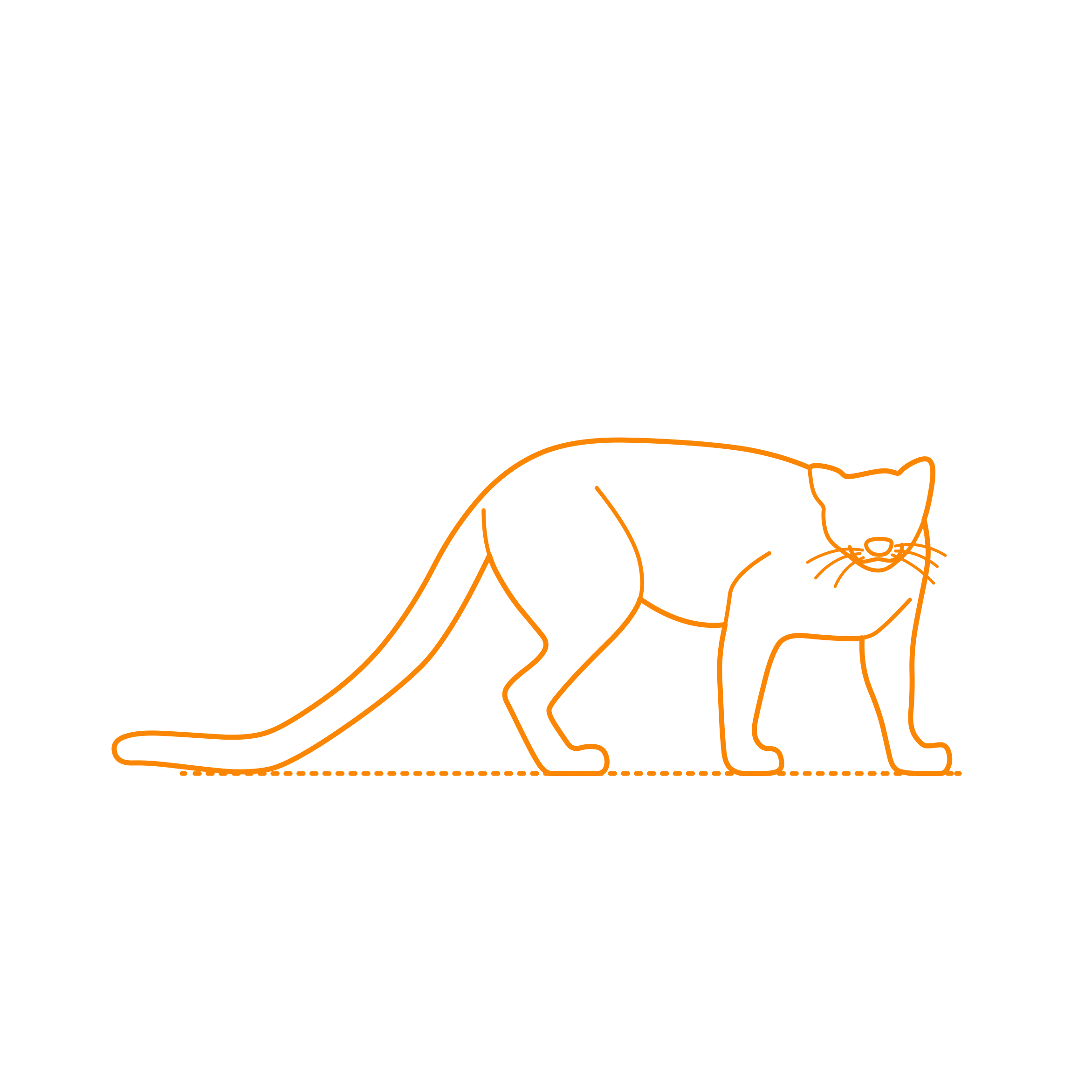 Animals Big Cats Jaguarundi Craft Design Svg File Free Vectors